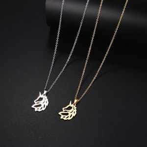 Jewelry - Stainless Steel Gold Quarter Horse Necklace Jewelry - Stainless Steel Gold Quarter Horse Necklace